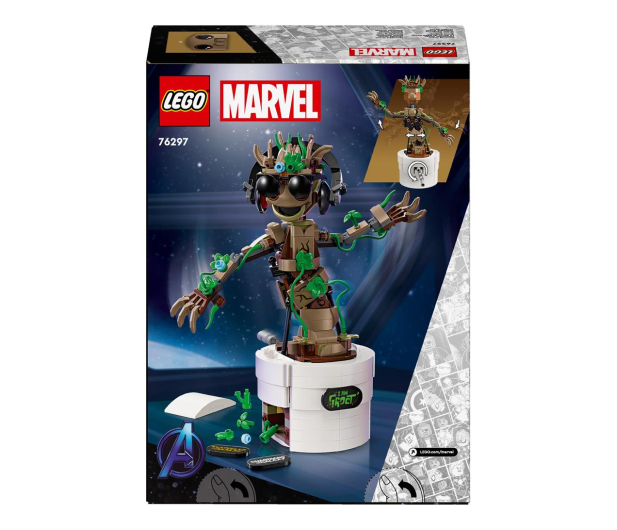 LEGO 76297 Tańczący Groot - 1266185 - zdjęcie 8